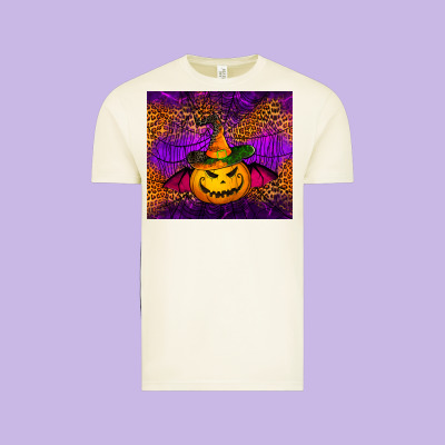 Halloween Jack O'lantern Tumbler Vintage Tee Designed By Jasminsmagicworld