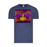 Vintage Denim halloween jack o'lantern tumbler Vintage Tee - Jasminsmagicworld