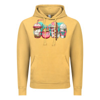 Vintage Mustard volleyball coffee Vintage Hoodie - Jasminsmagicworld