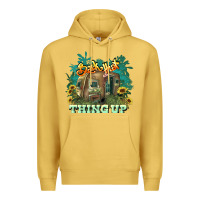 Antique Gold Back that thing up Premium Hoodie - HowdyJamesFarm