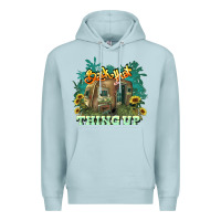Blue Mist Back that thing up Premium Hoodie - HowdyJamesFarm