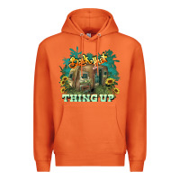 Carrot Back that thing up Premium Hoodie - HowdyJamesFarm