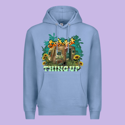 Back That Thing Up Premium Hoodie Designed By Howdyjamesfarm