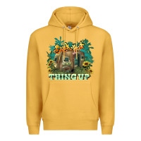 Mustard Back that thing up Premium Hoodie - HowdyJamesFarm