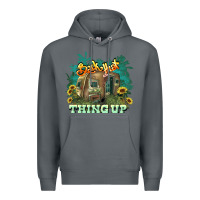 Rock Back that thing up Premium Hoodie - HowdyJamesFarm