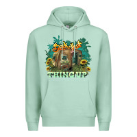 Seafoam Back that thing up Premium Hoodie - HowdyJamesFarm