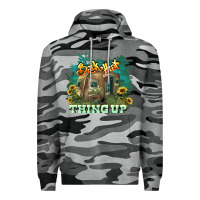 Slate Camo Back that thing up Premium Hoodie - HowdyJamesFarm