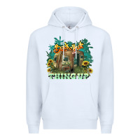 White Back that thing up Premium Hoodie - HowdyJamesFarm