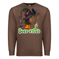 Chestnut Boss witch afro Premium Sweatshirt - NancyCooperArtShop