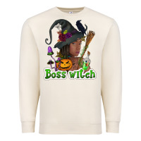 Sandshell Boss witch afro Premium Sweatshirt - NancyCooperArtShop