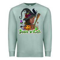Seafoam Boss witch afro Premium Sweatshirt - NancyCooperArtShop