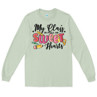 Matcha my class is full of sweethearts Long Sleeve Tee - MaliasSmallBusiness