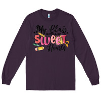 Plum my class is full of sweethearts Long Sleeve Tee - MaliasSmallBusiness