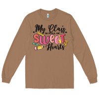 Toasted Coconut my class is full of sweethearts Long Sleeve Tee - MaliasSmallBusiness