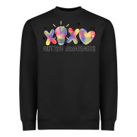 Black autism awareness Heavyweight Sweatshirt - MaliasSmallBusiness