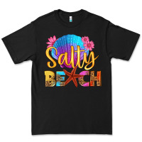 Black salty beach Premium Tee - HRA Design Shop