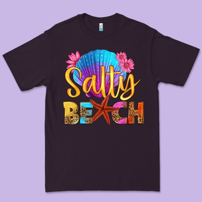 Salty Beach Premium Tee Designed By Hra Design Shop