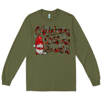 Army Green christmas with my gnomies Long Sleeve Tee - JahusDesignShop