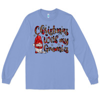 Colony Blue christmas with my gnomies Long Sleeve Tee - JahusDesignShop