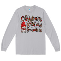 Moon Dust christmas with my gnomies Long Sleeve Tee - JahusDesignShop