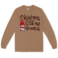 Toasted Coconut christmas with my gnomies Long Sleeve Tee - JahusDesignShop