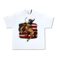 White bucking bronco Urban Heavy Tee - Jasminsmagicworld
