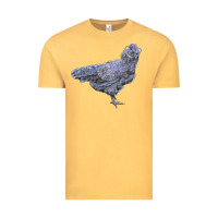 Vintage Mustard Ameraucana Chicken Vintage Tee - LillyAllenDesigns