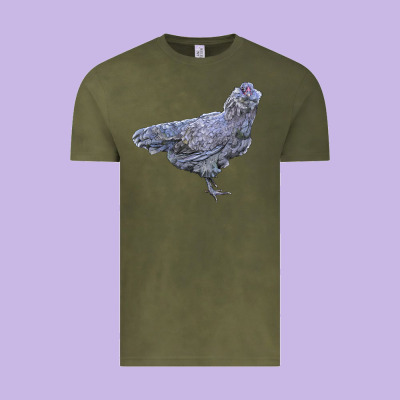 Ameraucana Chicken Vintage Tee Designed By Lillyallendesigns