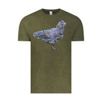 Vintage Olive Ameraucana Chicken Vintage Tee - LillyAllenDesigns