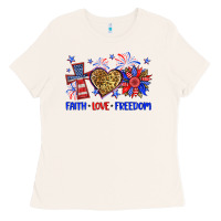 Bone faith love freedom Ladies Tee - Neo Western