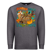 Charcoal Heather Pumpkin spice everything Premium Sweatshirt - NancyCooperArtShop