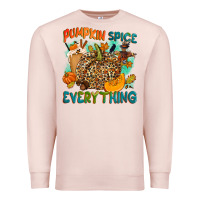 Pale Pink Pumpkin spice everything Premium Sweatshirt - NancyCooperArtShop