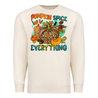 Sandshell Pumpkin spice everything Premium Sweatshirt - NancyCooperArtShop
