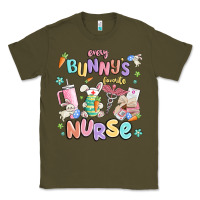 Army Green every favorite bunnys nurse Classic Tee - MaliasSmallBusiness