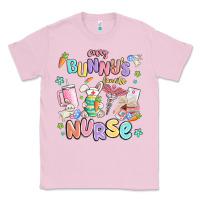 Bubblegum Pink every favorite bunnys nurse Classic Tee - MaliasSmallBusiness