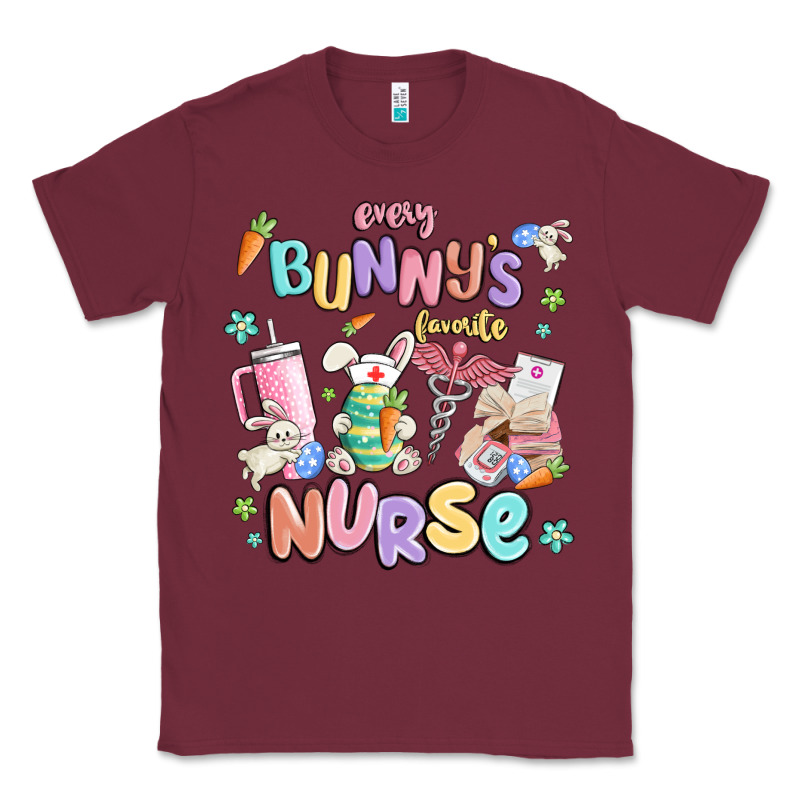 Every Favorite Bunnys Nurse Classic Tee by MaliasSmallBusiness | Teevron
