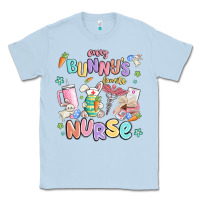 Dusty Blue every favorite bunnys nurse Classic Tee - MaliasSmallBusiness