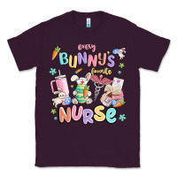 Plum every favorite bunnys nurse Classic Tee - MaliasSmallBusiness