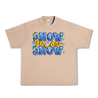 Burro snow snow snow with sparkle Urban Heavy Tee - AdoDesignShop