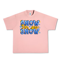 Salmon snow snow snow with sparkle Urban Heavy Tee - AdoDesignShop