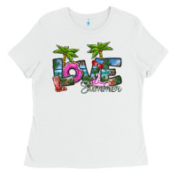 White love summer Ladies Tee - SublimationCraftShop