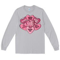 Moon Dust valentines conversation hearts Long Sleeve Tee - MaliasSmallBusiness