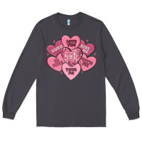 Smoke valentines conversation hearts Long Sleeve Tee - MaliasSmallBusiness