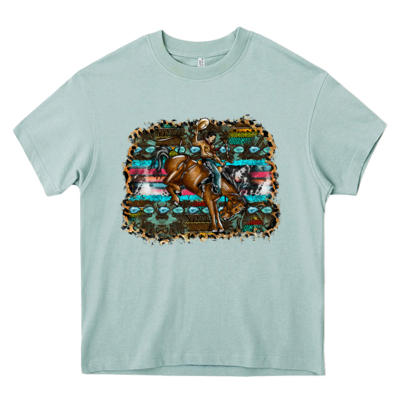 Rodeo Heavy Core Tee by SublimationCraftShop | Teevron