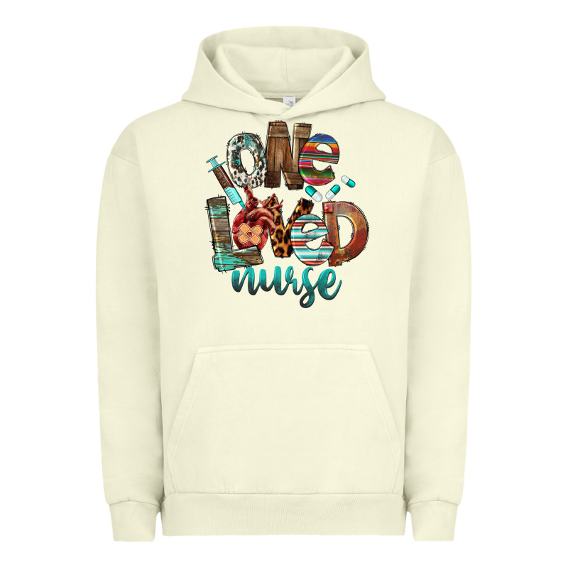 One Loved Nurse Urban Hoodie by FaDigitalArtStudio | Teevron