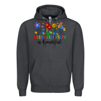 Smoke neurodiversity is beautiful Zipper Hoodie - Artiststas
