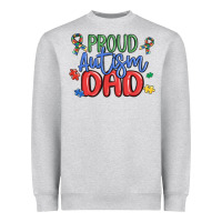 Proud Autism Dad Heavyweight Sweatshirt | Teevron