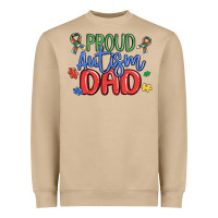 Mushroom proud autism dad Heavyweight Sweatshirt - MaliasSmallBusiness