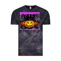 Cloud Black halloween jack o'lantern dripping glitter tumbler Vintage Tee - Jasminsmagicworld
