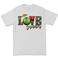 Dove Grey love summer Premium Tee - CowhideDigitalArt